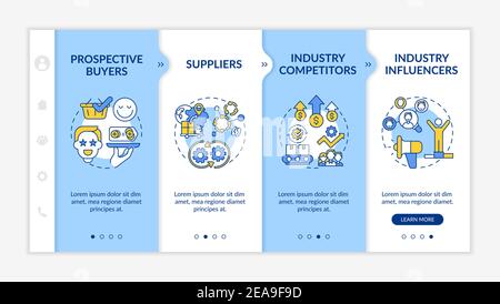 Collaborative creation participants onboarding vector template Stock Vector