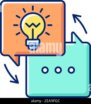 Experience Sharing icon. Simple element from business motivation ...