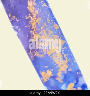 Square abstract background in blue and purple Stock Vector