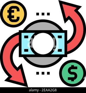 files converter color icon vector illustration Stock Vector Image & Art ...