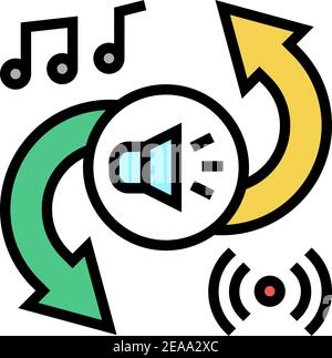files converter color icon vector illustration Stock Vector Image & Art ...