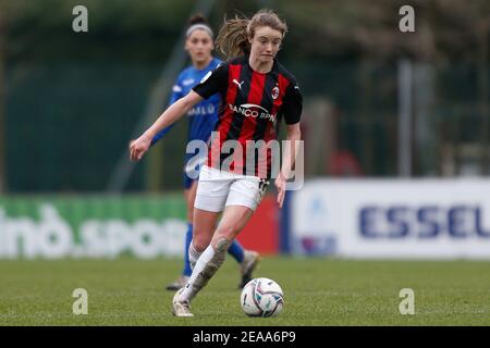 Christy Grimshaw (AC Milan) during AC Milan vs ACF Fiorentina femminile,  Italian football Serie A Women mat - Photo .LiveMedia/Francesco Scaccianoce  Stock Photo - Alamy