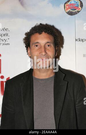 EXCLUSIVE. French actor Zinedine Soualem attends the French premiere of 'Just Like Heaven' (French title 'Et si c'etait vrai') at Planet Hollywood restaurant in Paris, France, on November 14, 2005. Photo by Benoit Pinguet/ABACAPRESS.COM Stock Photo
