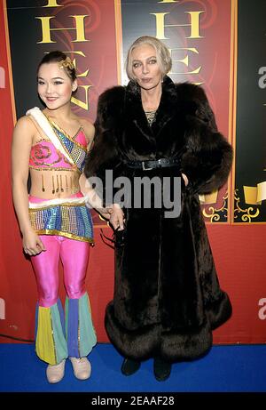 French singer Marie Laforet attends the premiere of the Phenix