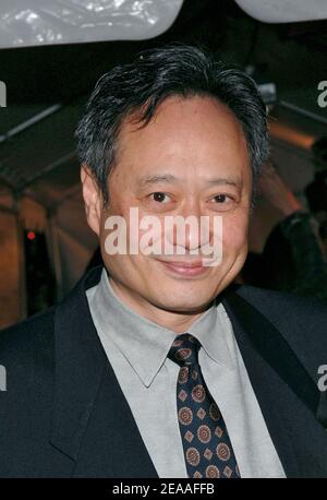 Taiwanese director Ang Lee poses as he arrives at the 'Brokeback Mountain' premiere held at the Loews Lincoln Square in New York City, USA, on Tuesday December 6, 2005. Photo by Nicolas Khayat/ABACAPRESS.COM Stock Photo