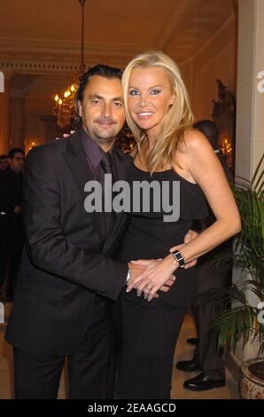 Former French tennis player Henri Leconte and his wife Florentine attend the 2005 edition of 'The Best' gala event held at the hotel Bristol in Paris, France, on December 12, 2005. Photo by Klein-Pinguet/ABACAPRESS.COM Stock Photo