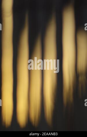 Points of light, out of focus, abstract Stock Photo