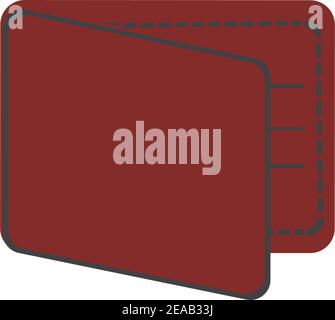 wallet icon vector illustration template Stock Vector