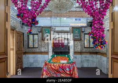 Sufi Shrine of Baba Bulleh Shah, Kasur, Punjab, Pakistan Stock Photo