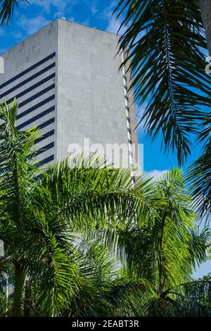 The Stephen P. Clark Government Center in downtown Miami, Florida. Stock Photo