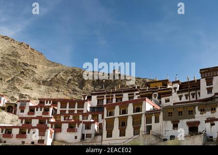 the Rizong Gompa monastery Stock Photo