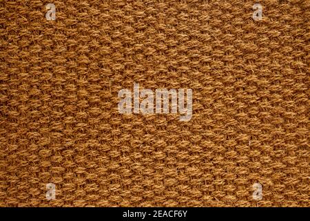 Close up natural sisal matting surface,texture background. Stock Photo