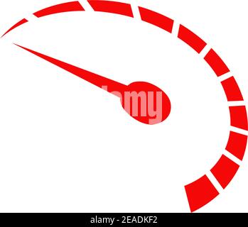 Speedometer icon logo design inspiraiton vector template Stock Vector