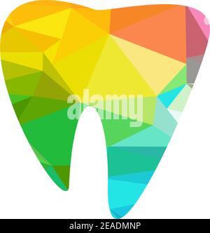 Professional dental care logo design inspiration template Stock Vector