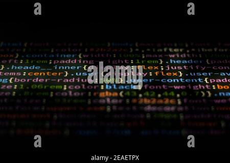 less compilation computer programming coding language for website ...
