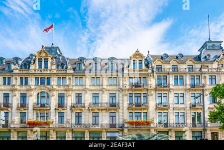 Hessian State Chancellery in Wiesbaden, Germany Stock Photo