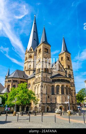 Cathedral in Bonn, Germany Stock Photo