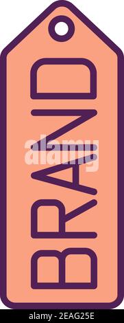 Brand value RGB color icon Stock Vector Image & Art - Alamy