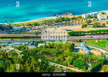 Clandestine immigration and naval museum in Haifa, Israel Stock Photo