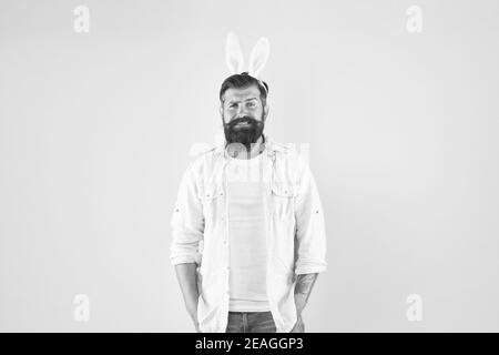 Chinese Zodiac. Male rabbit personality traits. Rabbit men are gentle modest kind optimistic sensitive and considerate. Man rabbit ears. Horoscope sign. Difference Between Rabbits and Hares. Stock Photo