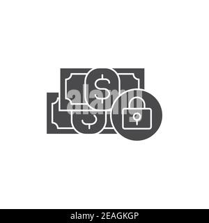 Poverty line color icon. Sign for web page, mobile app, button, logo Stock Vector