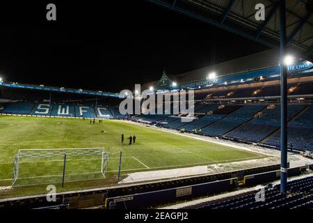 Sheffield, UK. 09th Feb, 2021. Hillsborough Stadium, general view in Sheffield, UK on 2/9/2021. (Photo by Dean Williams/News Images/Sipa USA) Credit: Sipa USA/Alamy Live News Stock Photo