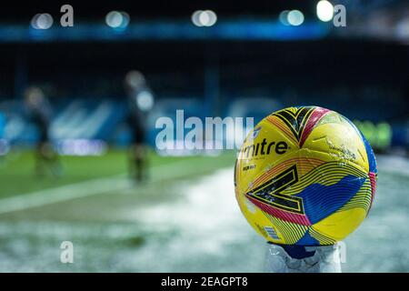 Sheffield, UK. 09th Feb, 2021. Yellow Mitre snow ball in Sheffield, UK on 2/9/2021. (Photo by Dean Williams/News Images/Sipa USA) Credit: Sipa USA/Alamy Live News Stock Photo