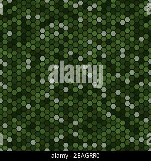 Abstract Vector Military Camouflage Background Seamless Pattern Stock Vector