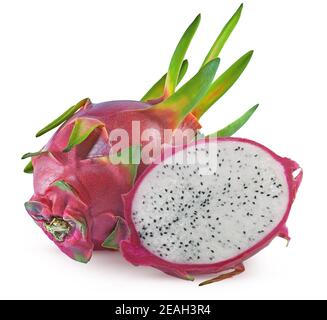 Dragon fruit isolated on white background Stock Photo