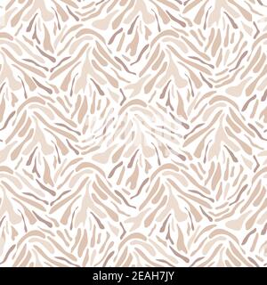 Abstract landscape mountains shapes seamless pattern. Background for paper wrap, textile, package and print design. Stock Vector