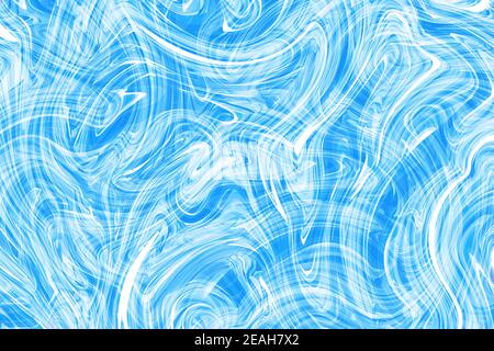 Fluid art. Modern artwork background. Mixture of acrylic paints. Abstract liquid painting water texture, colorful gradient waves. Vector design for Stock Vector