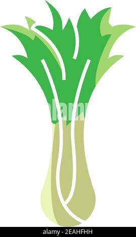 Bok choy icon template vector isolated Stock Vector