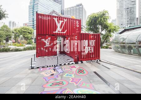 Louis Vuitton's Insta-Worthy Shipping Containers Have Landed At ION Orchard  For Your Next #OOTD Backdrop 