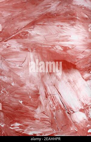 Pink painted plaster texture as a background Stock Photo