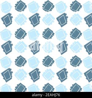 Watercolor dotty pattern Vector illustration. Stock Vector