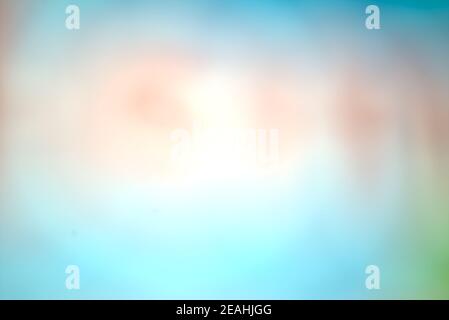 Light blurry blue pastel, brown gradient colors abstract texture background. Stock Photo