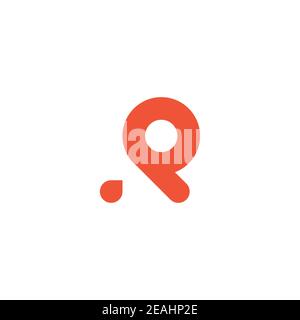 Letter R initial logo design inspiration vector template Stock Vector
