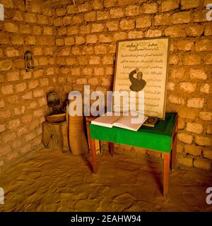 Muammar gaddafi student room, Cyrenaica, Benghazi, Libya Stock Photo