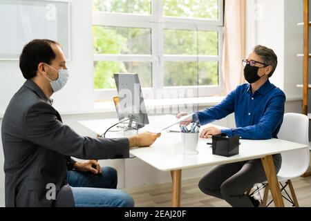 Job Interview Business Meeting Stock Photo