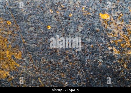 Grunge Background or Texture With Scratches and Cracks. Abstract and Surrealistic Picture of Corrosion Stock Photo
