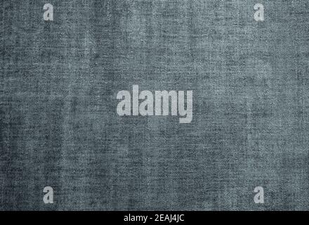 Fabric Jeans Texture. Rough Black and White Texture. Cracked Surface Background Stock Photo