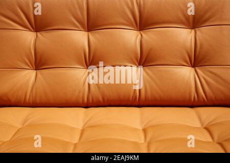 Luxury leather seat Stock Photo
