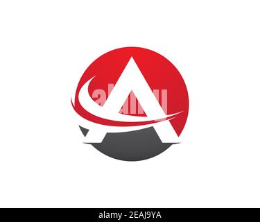 Letter a symbol illustration design Stock Photo