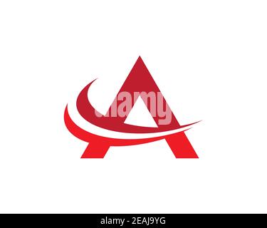 Letter a symbol illustration design Stock Photo