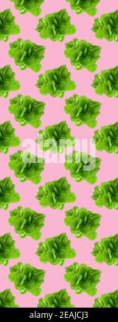 Pattern of fresh vegetables isolated on creative colored texture Stock Photo