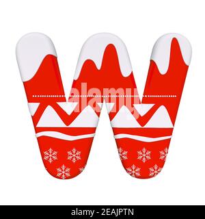 Christmas letter L - Capital 3d Xmas font - suitable for Celebration, Santa  Claus or Winter related subjects Stock Photo - Alamy