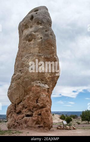 Chimney Rock in Kodachrome Basin State Park, Utah Stock Photo