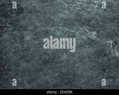 Worn Damaged Painted Stone Texture Pattern Background with Vignette Frame Effect. Dark Grey Grunge Texture Structure Surface with Stock Photo