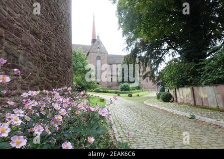 Monastery Amelungsborn (also Amelunxborn), former Cistercian abbey from the 12th century Stock Photo