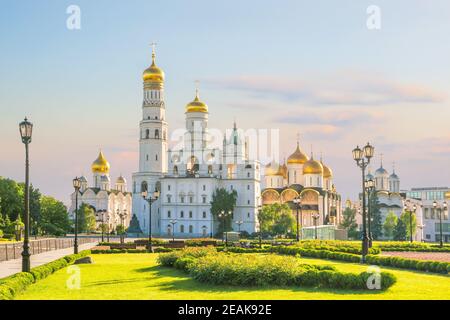 Moscow Kremlin. UNESCO World Heritage Site Stock Photo